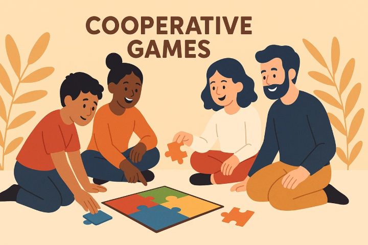 Cooperative games for kids: Building skills through play