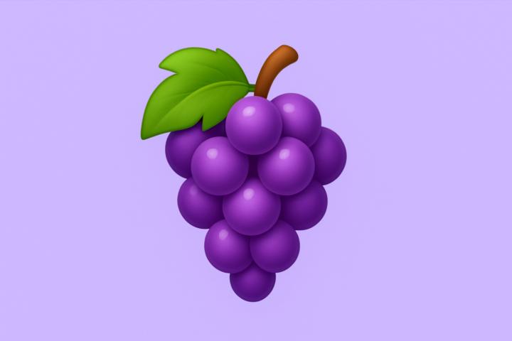 Emoji de uva: significados, gírias, exemplos e muito mais