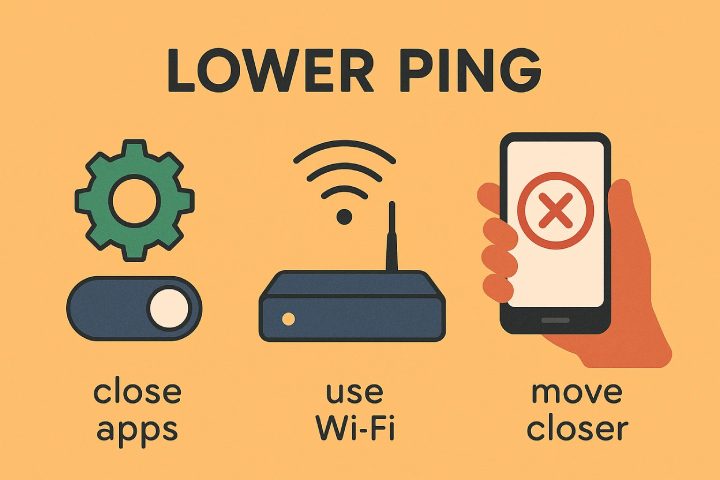 How to lower ping in Roblox and other online platforms