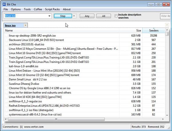 torrent search engines work