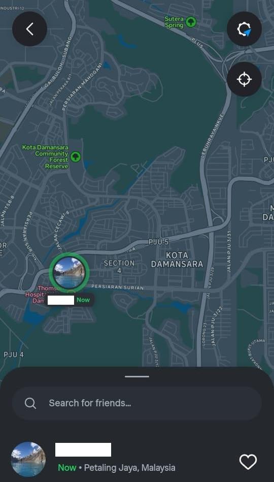 vedi posizione con Instagram Map