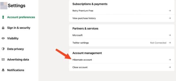 Cómo desactivar tu cuenta de LinkedIn 2