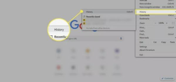 How to delete history on Google on desktop 2