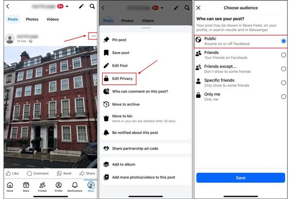 How to make a post shareable on Facebook after posting