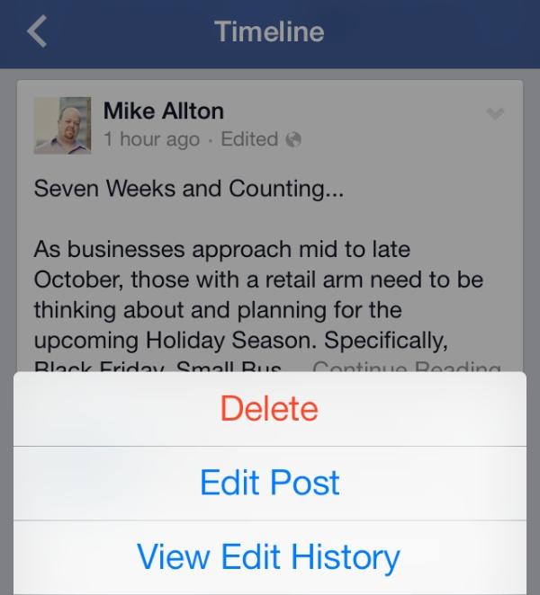 How to turn off comments on a Facebook post 1