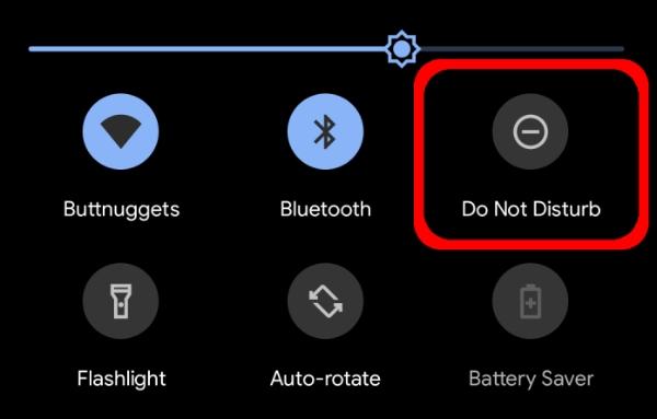 How to turn on do not disturb on Android 1