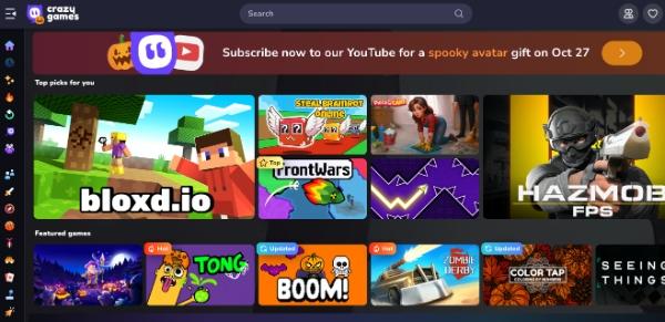 Crazygames 最佳暢玩 Bullet Force 的網站 Crazygames 推出的 Bullet Force 熱門遊戲網站