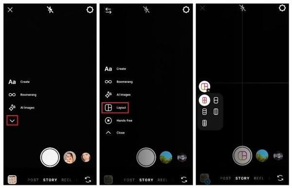 Using the layout feature 1