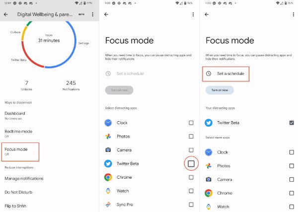 focus-mode-to-limit-screen-time focus mode to limit screen time