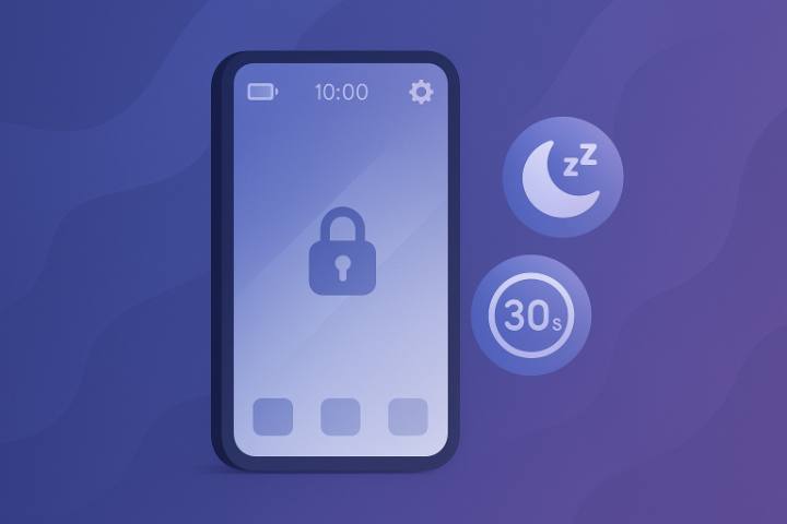 Varför bör föräldrar titta på skärmtimeout på telefoner?