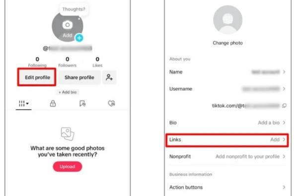How to add a link to your TikTok bio 2