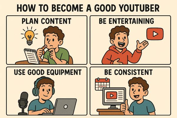 Jak se stát dobrým YouTuberem