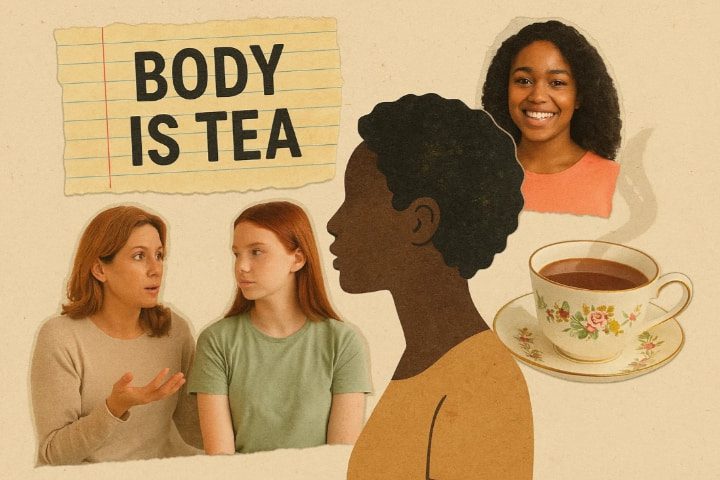 The origin and spread of the slang “body is tea”