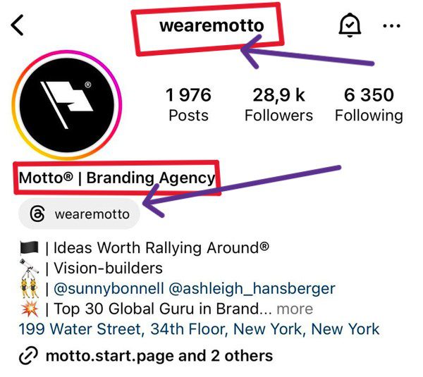 Što su imena na Instagramu i zašto su važna Što su imena na Instagramu i zašto su važna