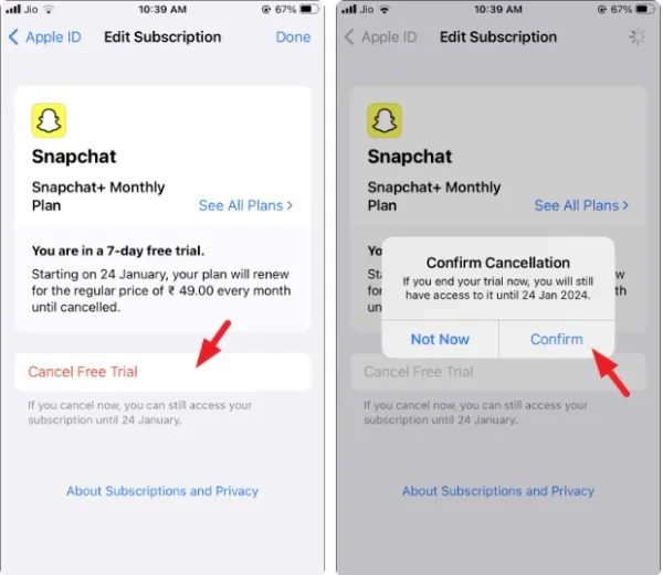 ยกเลิก-Snapchat-Plus ยกเลิก Snapchat Plus