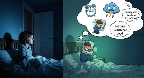 ansiedad infantil por el sueño