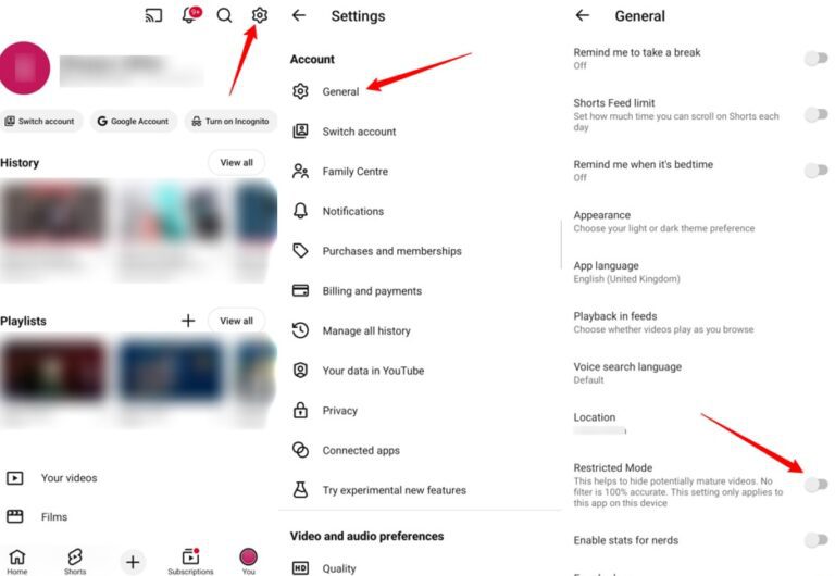 A guide to YouTube Restricted Mode: How to turn on and off