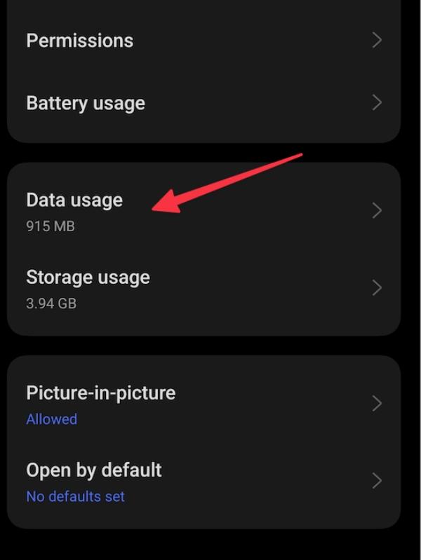 Click on mobile data & Wi-Fi Click on mobile data & Wi-Fi
