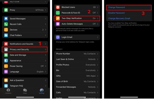 Enable two-factor authentication