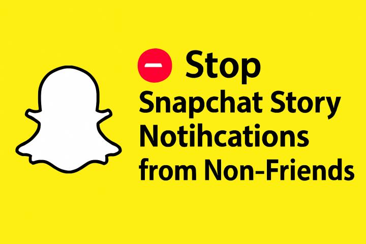 Como bloquear notificações de histórias do Snapchat de pessoas que não são suas amigas