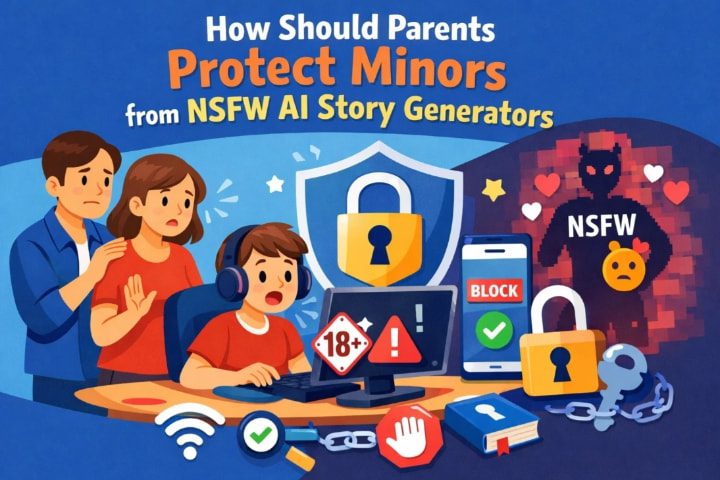 How parents protect minors from NSFW AI story generator & safety tips