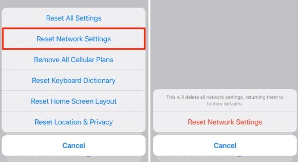 Atur Ulang Pengaturan Jaringan
