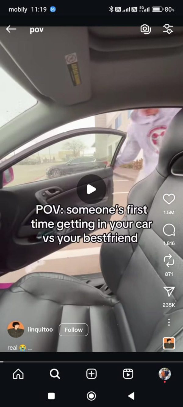 What does POV stand for in Instagram