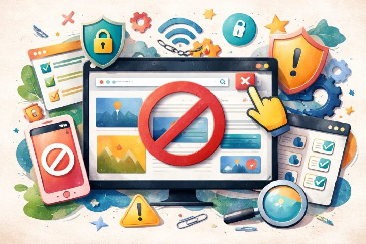 How to block an unsafe website for children
