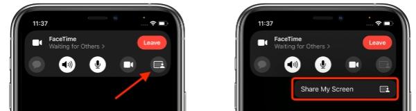 Cara berbagi layar di iPhone atau iPad