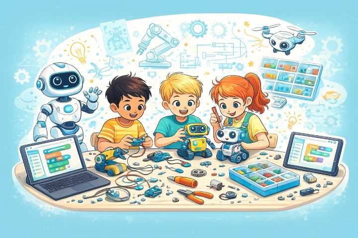 장난감부터 첨단 기술까지: 모든 아이들을 위한 로봇 관련 다양한 선택지 살펴보기