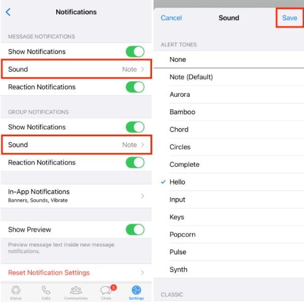 sound notification sound notification
