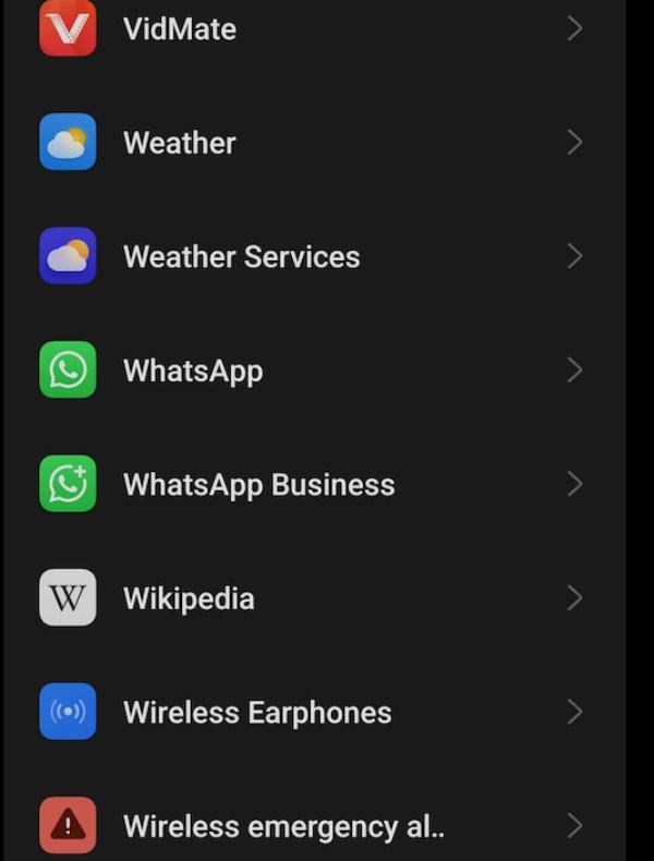 tap on WhatsApp tap on WhatsApp