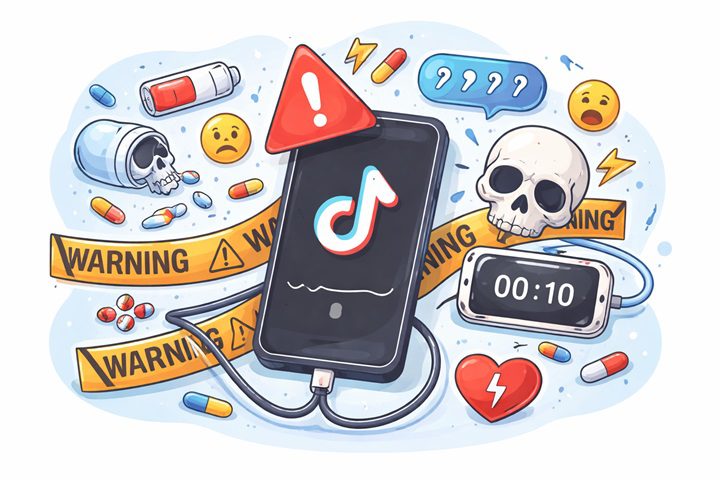 TikTok'taki "Karanlık Bırakma" Meydan Okuması: Her Ebeveynin Bilmesi Gereken Riskler