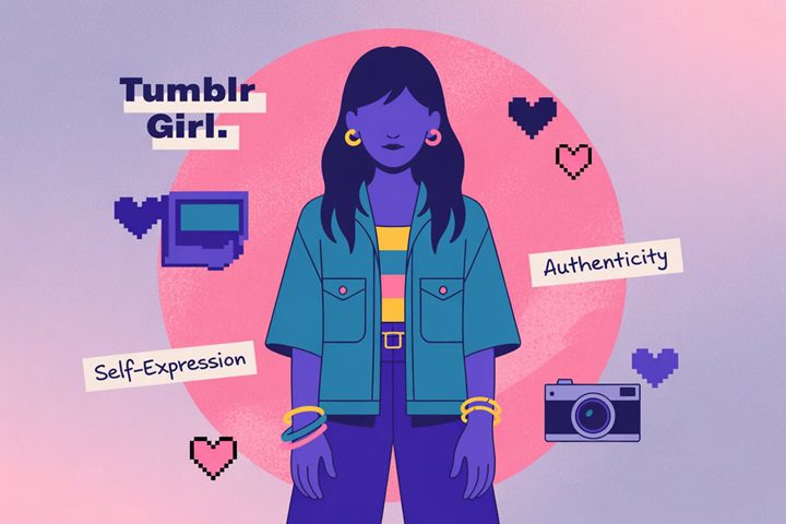 Tumblr-Mädchen-Trend Tumblr-Mädchen-Trend