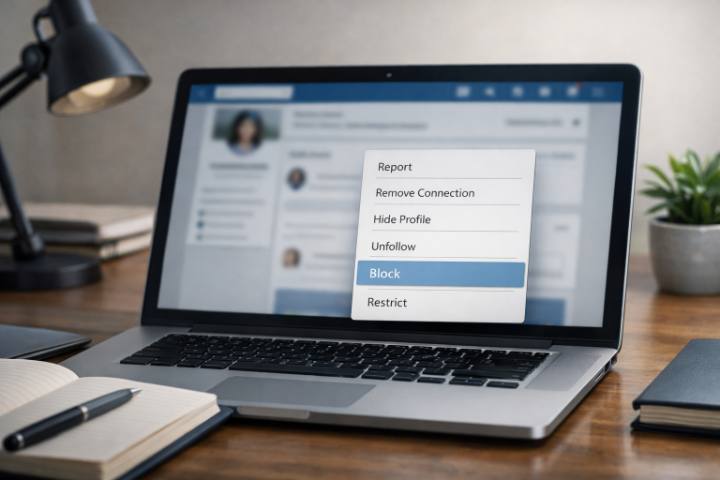Como bloquear alguém no LinkedIn: um guia de segurança para adolescentes