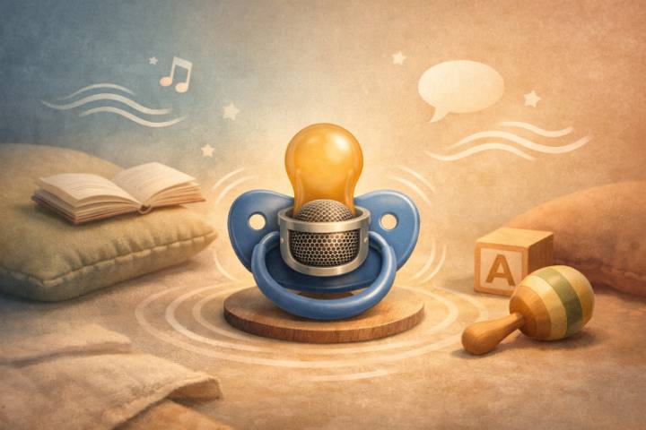 Por qué los podcasts de bebés parlantes son un éxito entre los niños pequeños y los padres