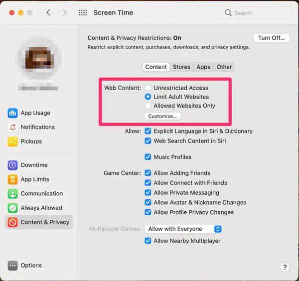 How to block websites on Safari on Mac for kids 2
