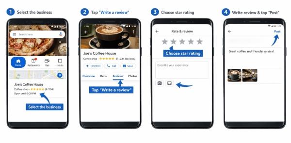 How to leave a review on Google Mobile guide 2