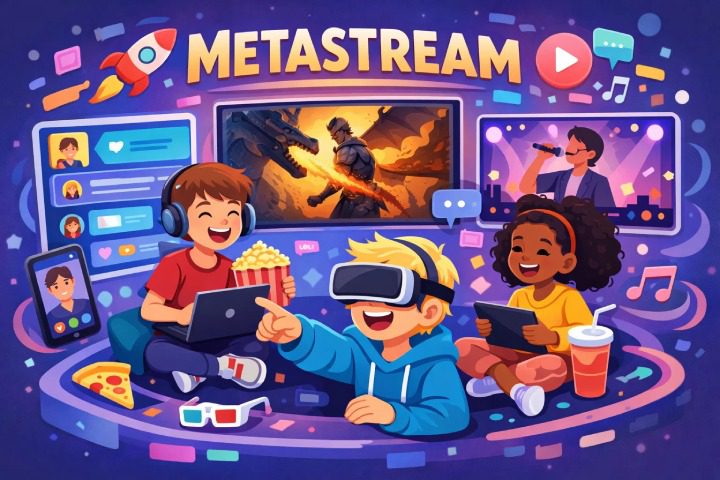 Metastream: Alat streaming untuk berkolaborasi dengan teman dan keluarga