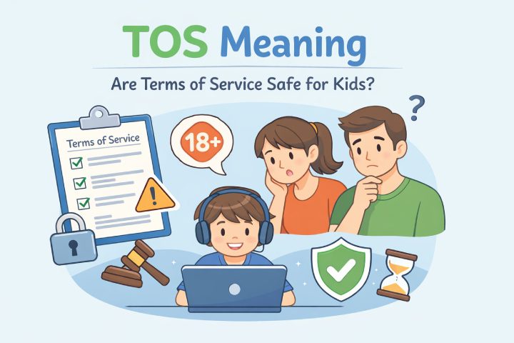 O que significa TOS para os pais: Os termos de serviço são seguros para crianças?