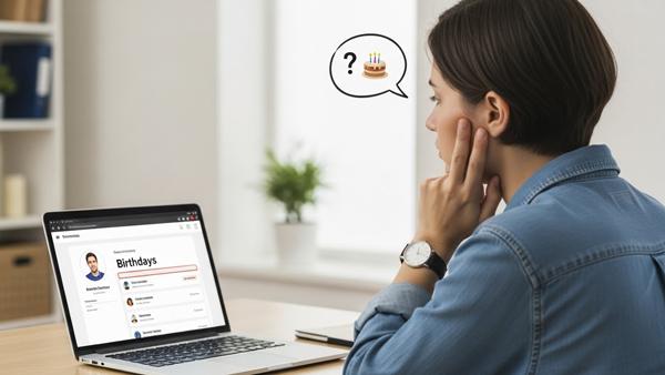 Why would you want to find someone's birthday Why would you want to find someone's birthday