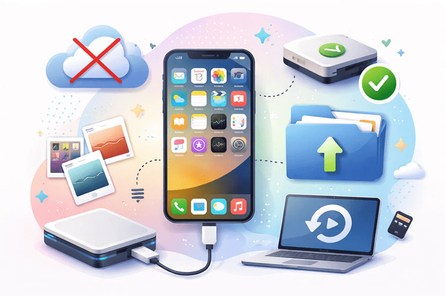 iCloud kullanmadan iPhone yedeklemesi nasıl yapılır: 2026 için etkili yöntemler