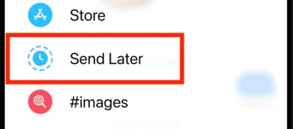 Haga clic en Enviar más tarde en el mensaje telefónico