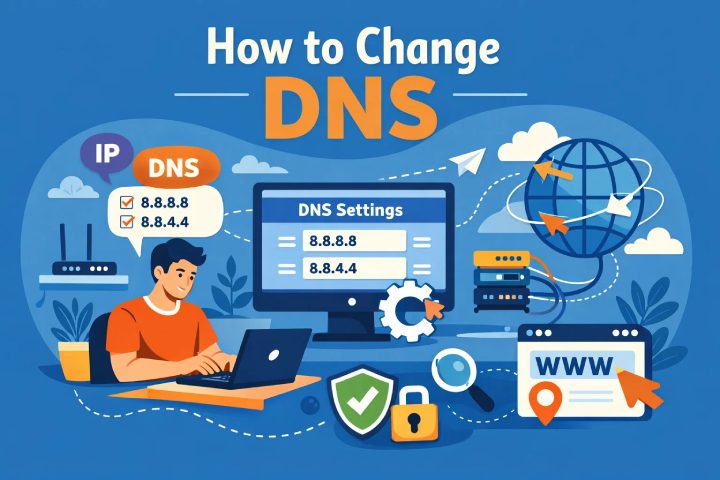 如何更改 DNS 設定以獲得更快更安全的網路連接