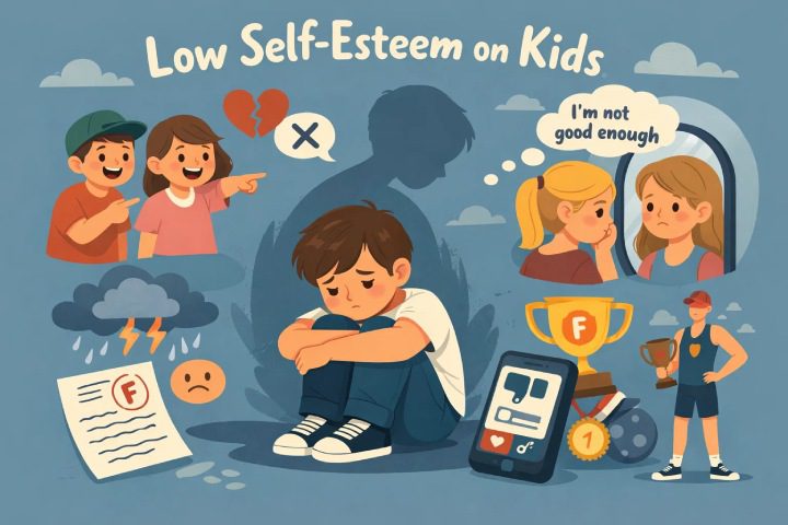 What causes low self esteem: Signs and solutions for parents