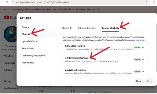 Come ottenere la verifica su YouTube (guida passo passo) 2