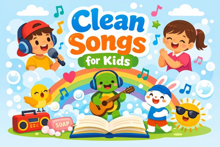 Những bài hát phù hợp nhất cho trẻ em: Lựa chọn âm nhạc thân thiện với gia đình