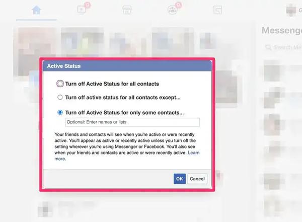 disable it for specific contacts