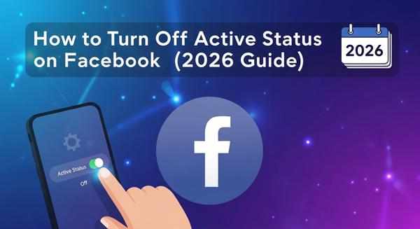 How to turn off active status on Facebook