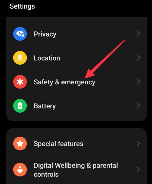 phone-in-sos-mode-3 disable SOS Mode on Android